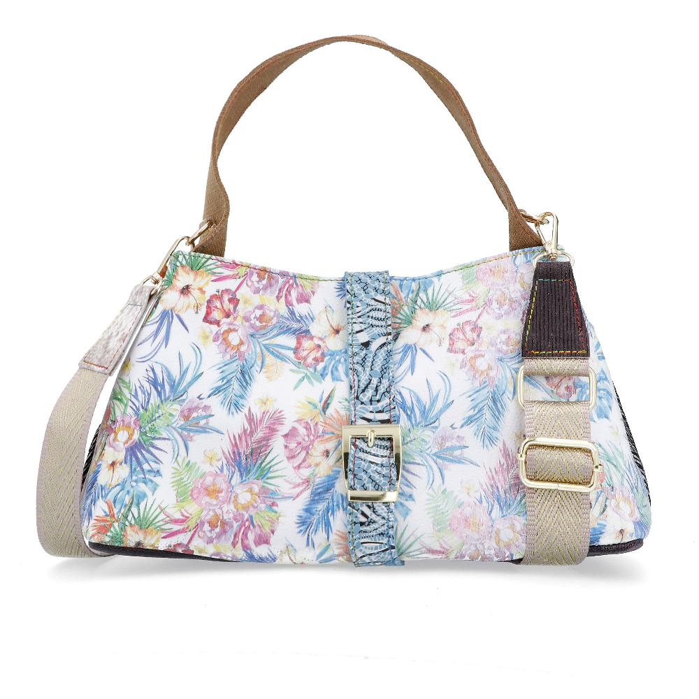 QVC Ebarrito Venetian World Borsa A Spalla In Pelle Patchwork