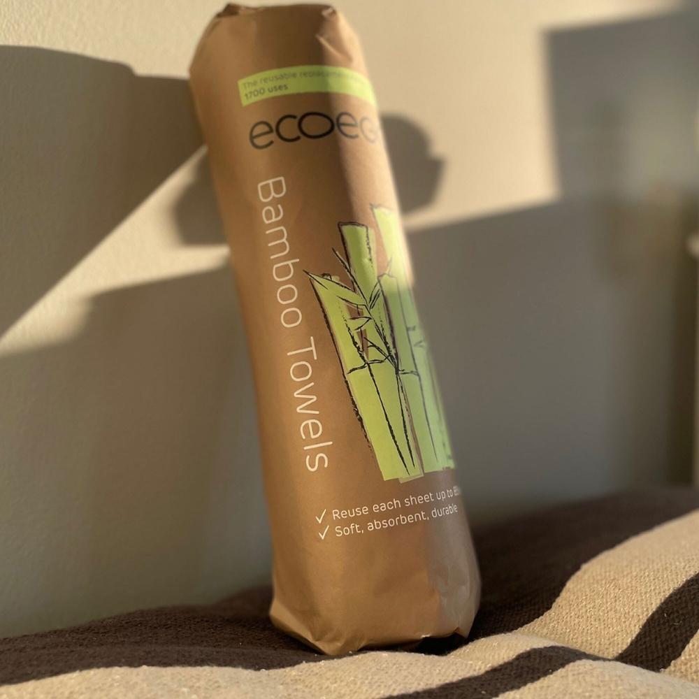 QVC Ecoegg Bamboo Towels 2 Rotoli Di Panni In Bambù