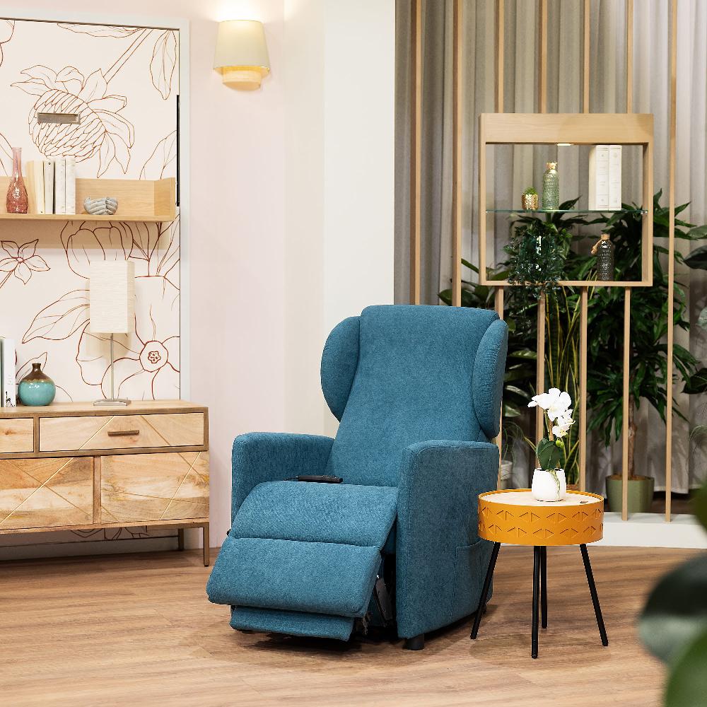 QVC Egoista Poltrona relax Cassia regolabile doppio motore e telecomando