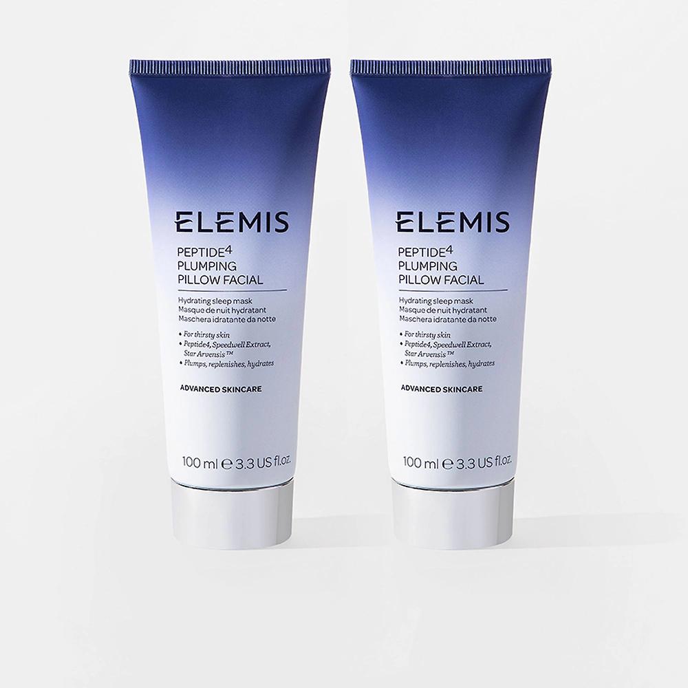 QVC Elemis 2 Maschere Idratanti Notte Viso Peptide4 Plumping Pillow