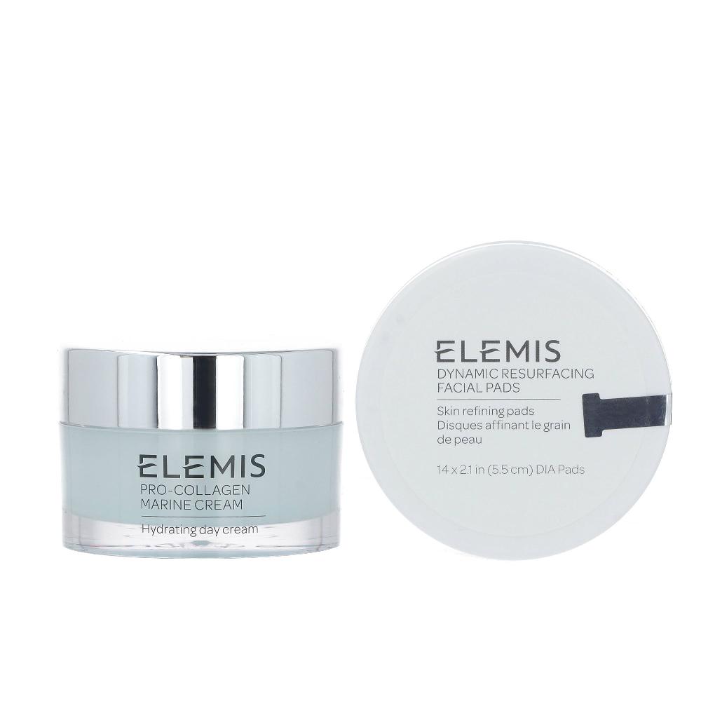 QVC Elemis Crema Pro-Collagen Marine + 14 Dischetti Dynamic Resurfacing
