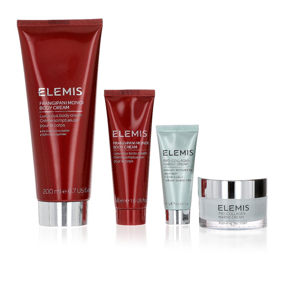 QVC Elemis Frangipani & Pro-Collagen 2 Creme Viso + 2 Creme Corpo