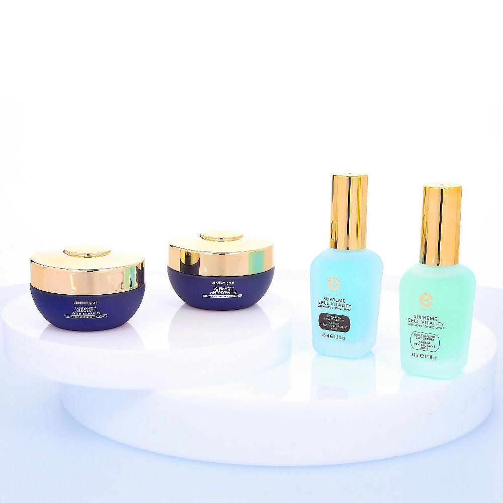 QVC Elizabeth Grant Kit 4 pz.: creme absolute e sieri Supreme giorno/notte