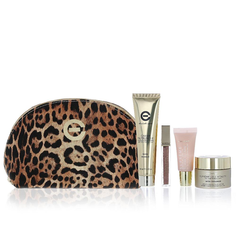 QVC Elizabeth Grant Kit Skincare Viso E Labbra Con Astuccio (4 Pz)