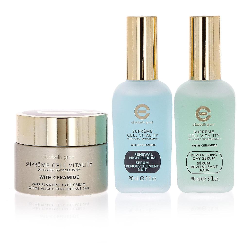 QVC Elizabeth Grant Kit Supreme Cell Vitality: Crema + 2 Sieri Giorno E Notte