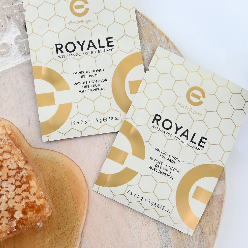 QVC Elizabeth Grant Royale Imperial Honey 12 Pads Occhi