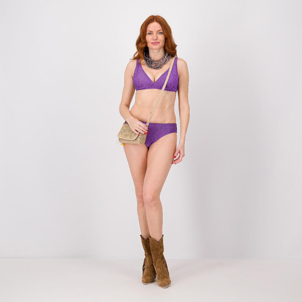 QVC Eman Beachwear Bikini Con Coppa Fissa E Spallina Larga