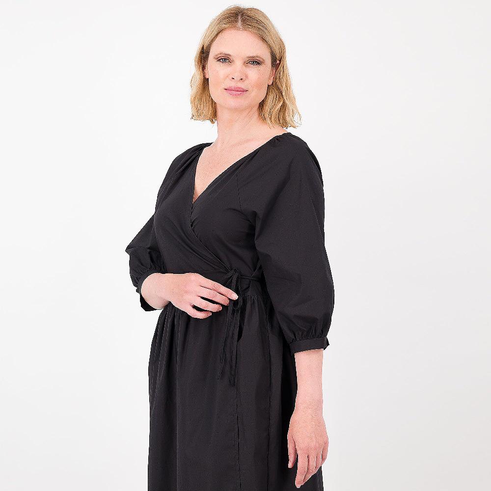 QVC Enjoy Abito Lungo A Portafoglio In Tela Paracadute