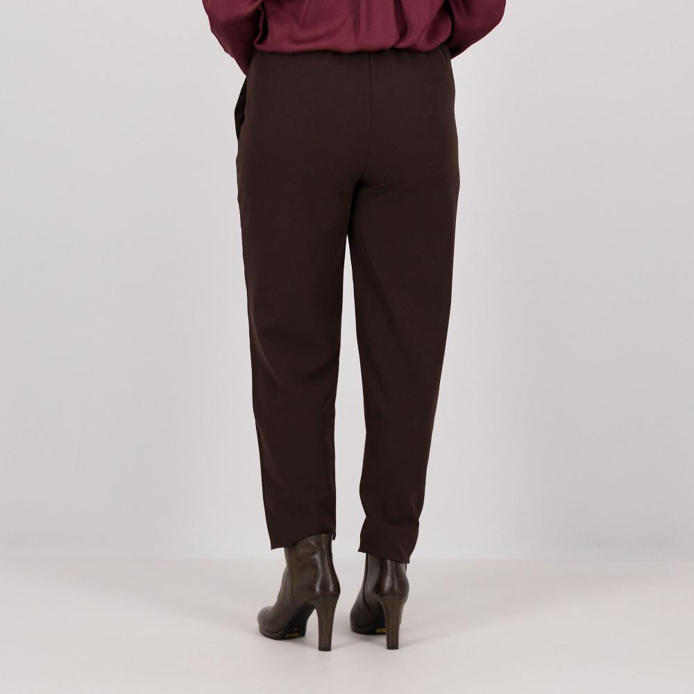QVC Enjoy Pantaloni A Sigaretta In Tessuto Bi-stretch Con Bottone E Zip