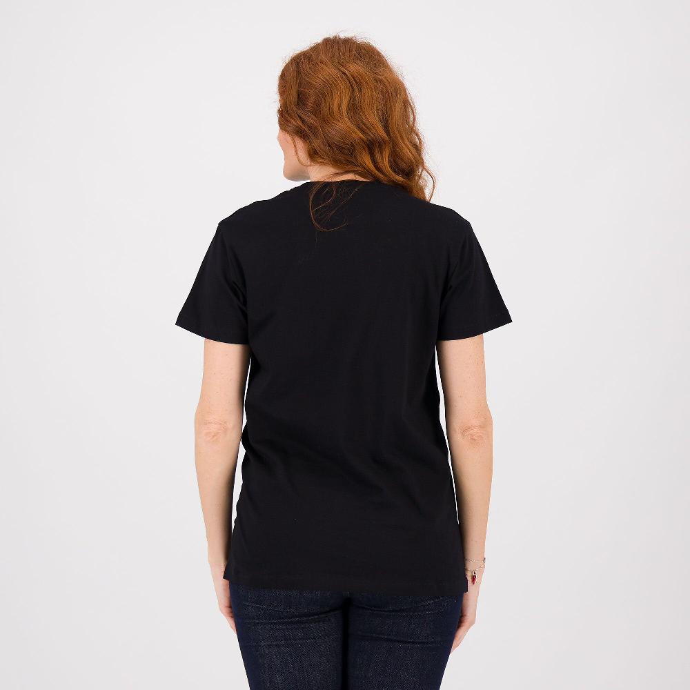 QVC Enjoy T-shirt Girocollo In Jersey Di Cotone Con Strass