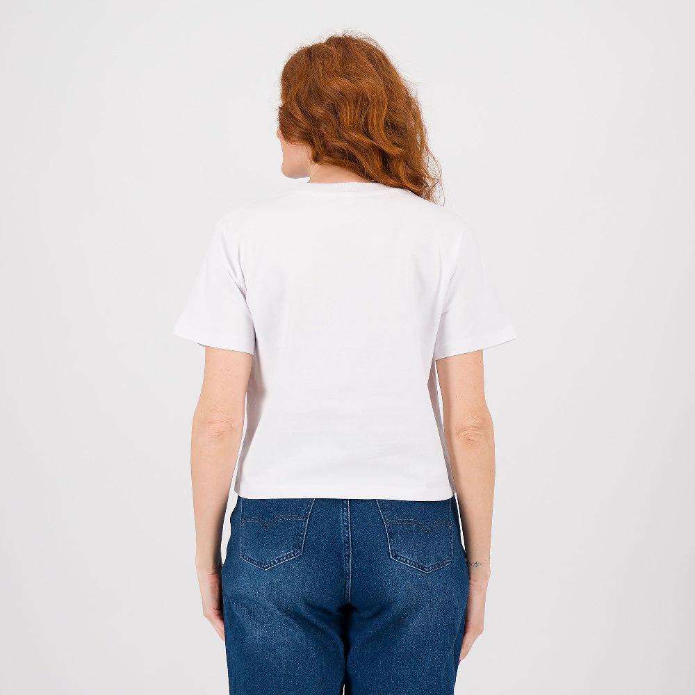 QVC Enjoy T-shirt Maniche Corte Con Strass Sulle Spalle