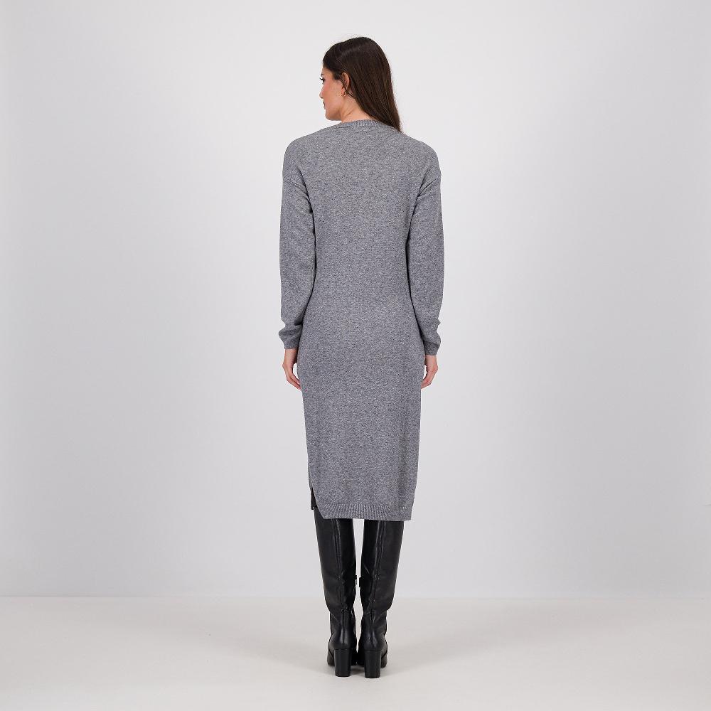 QVC ENJOY TRICOT Abito Lungo In Misto Viscosa Con Maniche Lunghe