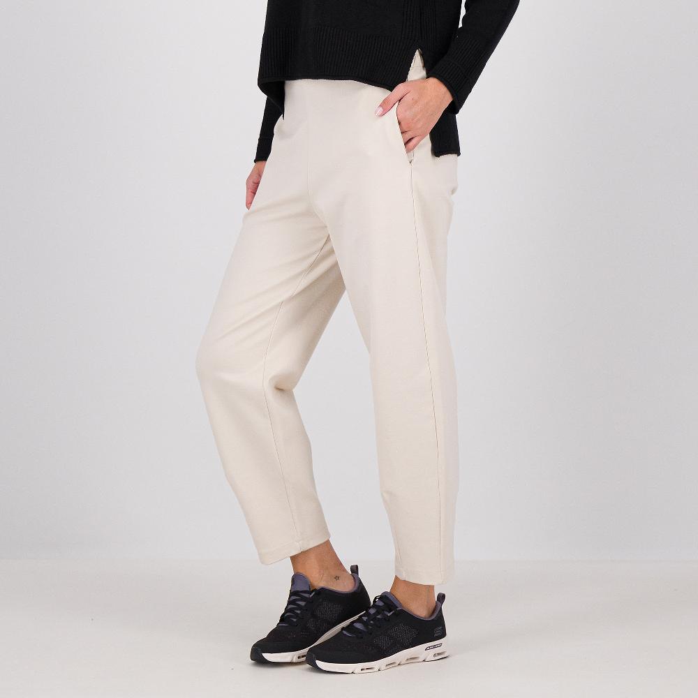 QVC Enjoy Tricot Pantaloni balloon in punto Roma con elastico e pinces