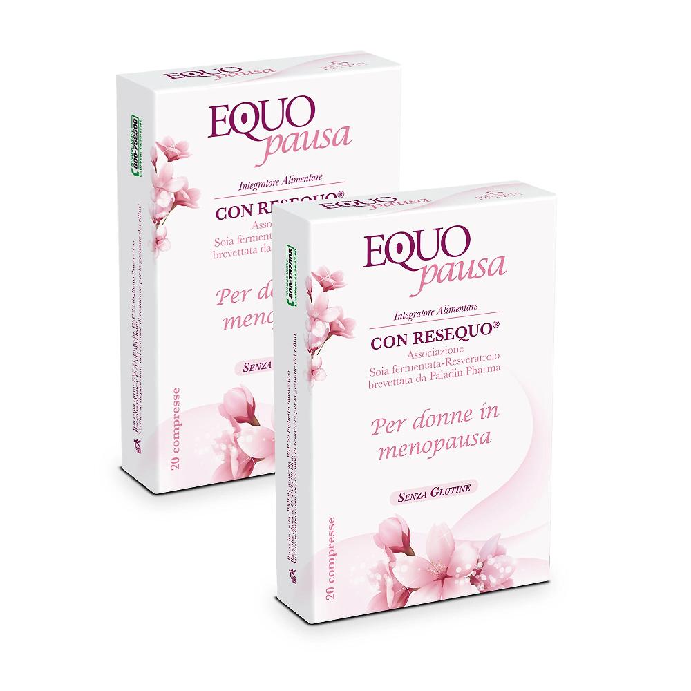 QVC Equo Pausa Integratore alimentare con Soia e Melatonina (20cpr)