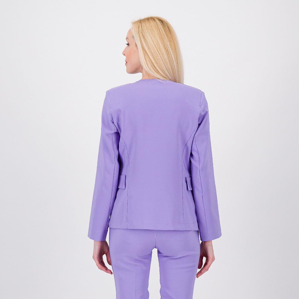 QVC EVA Franco Ciambella Blazer In Tessuto Tecnico Elasticizzato
