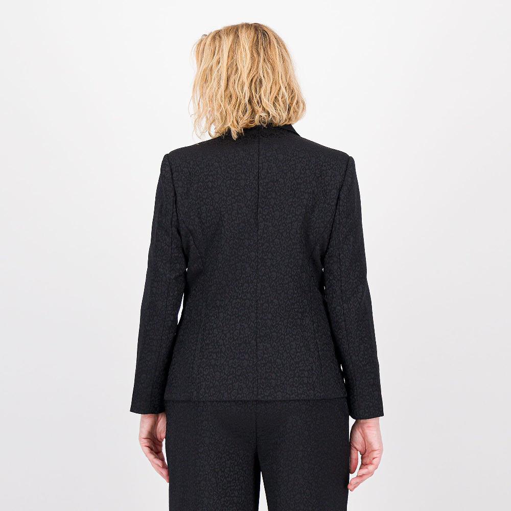 QVC EVA Franco Ciambella Giacca In Tessuto Jacquard Con Collo Rever