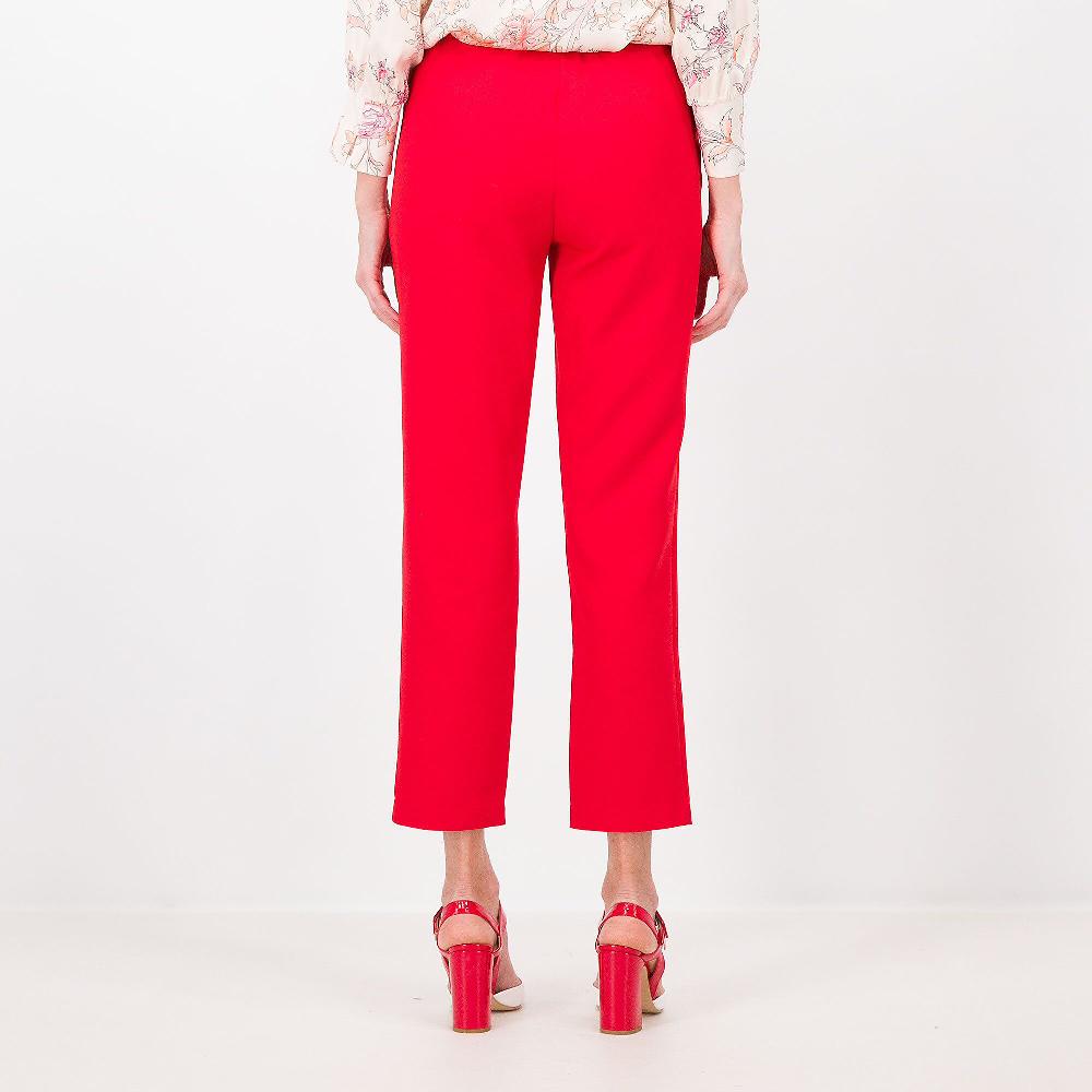 QVC EVA Franco Ciambella Pantaloni A Sigaretta Tessuto Bi-stretch Tasche Alla Francese Made In Italy