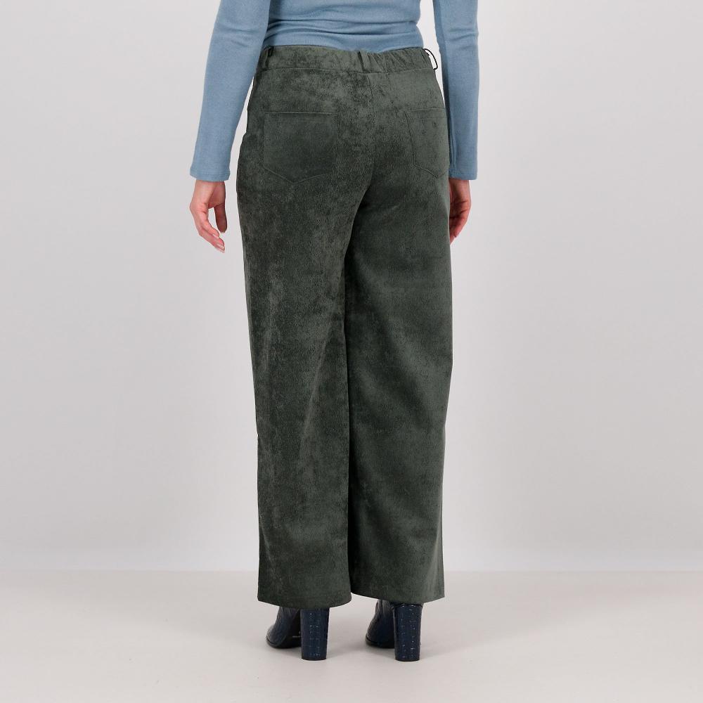 QVC EVA Franco Ciambella Pantaloni Ampi In Velluto Con Tasche