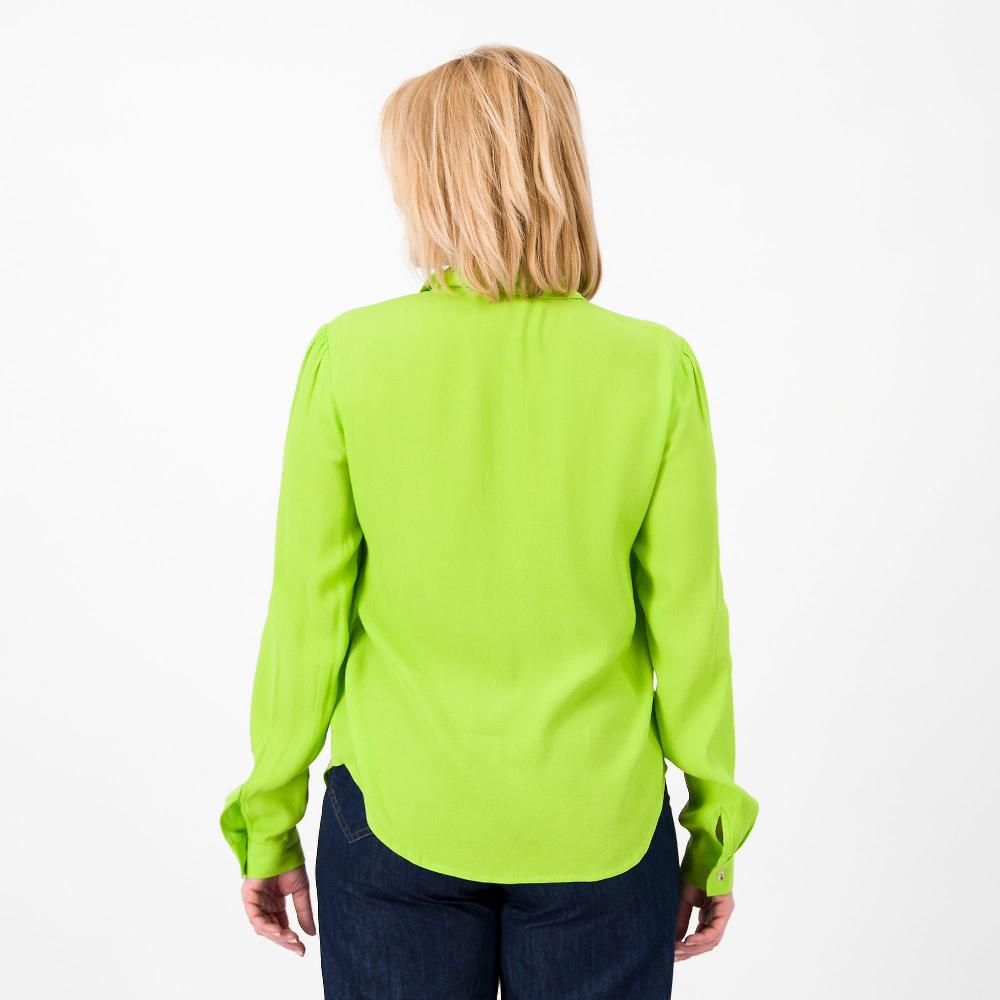 QVC EXTESA Camicia In 100% Viscosa Con Bottoni Gioiello Sui Taschini Mafde In Italy