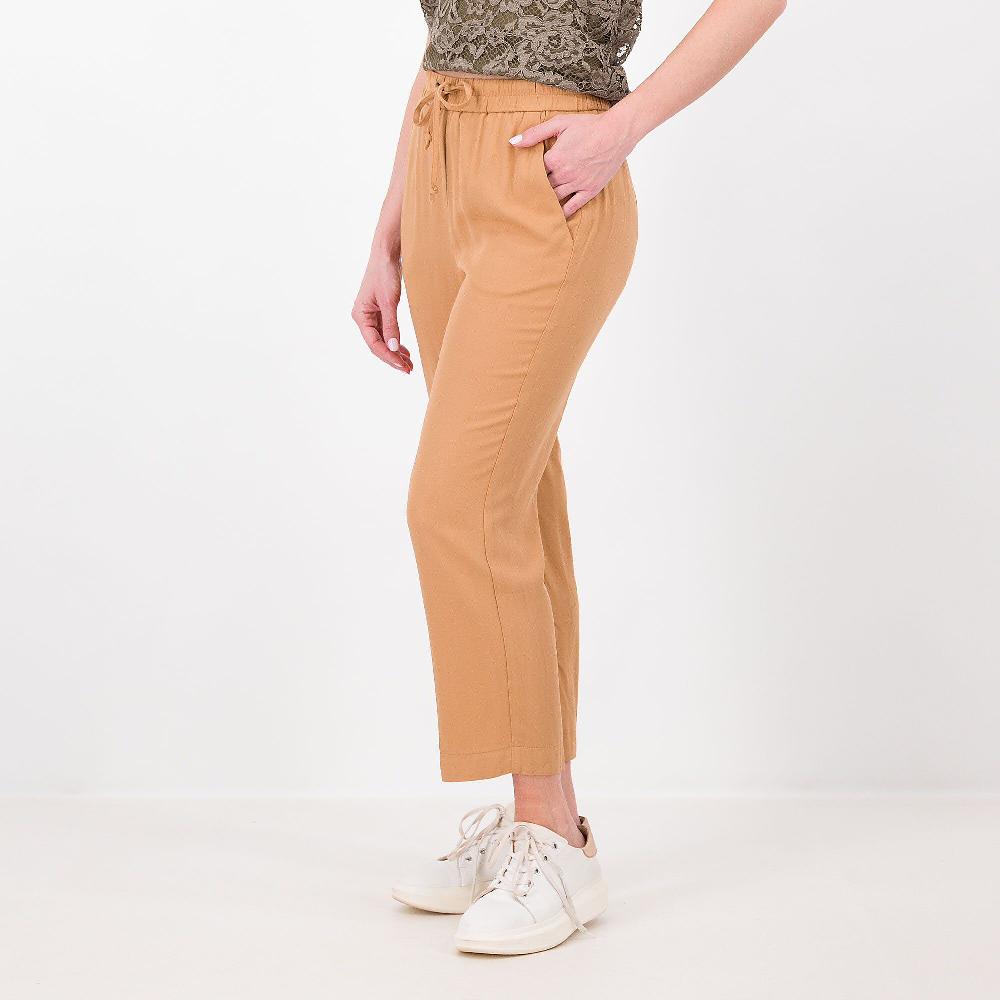 QVC EXTESA Jogger in viscosa con vita elasticata Con coulisse Made in Italy