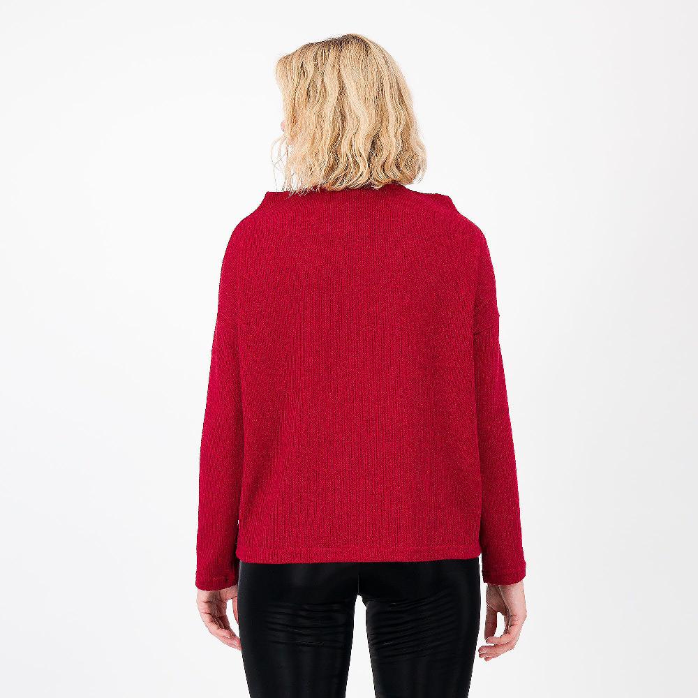 QVC EXTESA Maglia Scollo Morbido Forma A Scatola Made In Italy