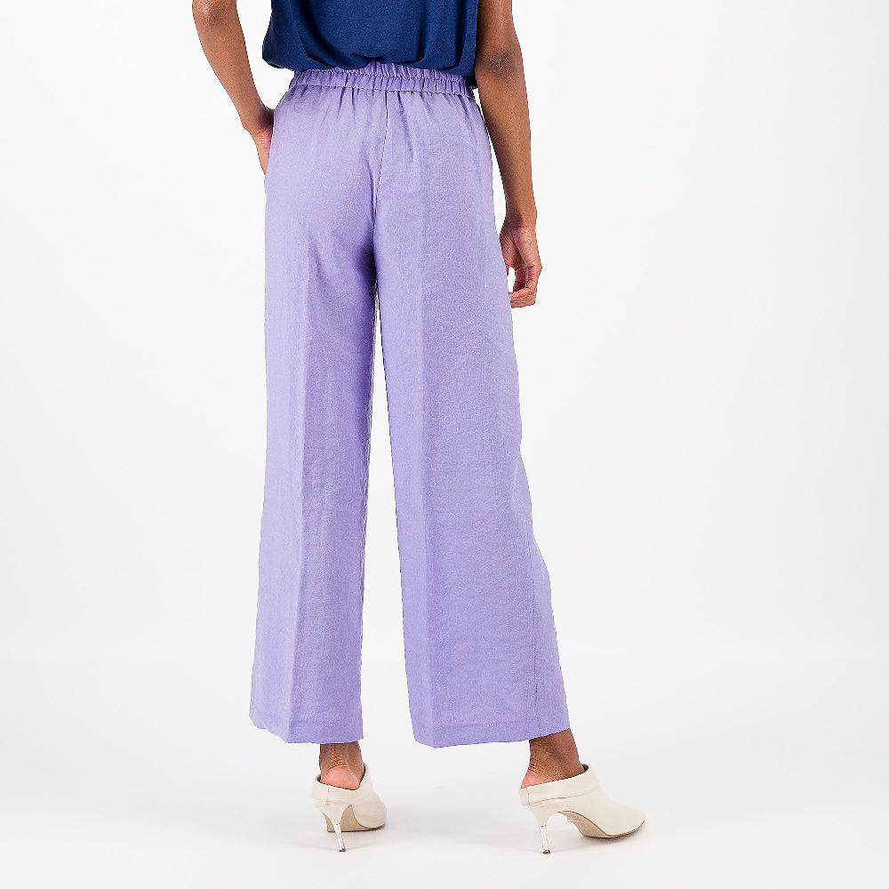 QVC EXTESA Pantaloni Ampi In Lyocell Con Elastico In Vita