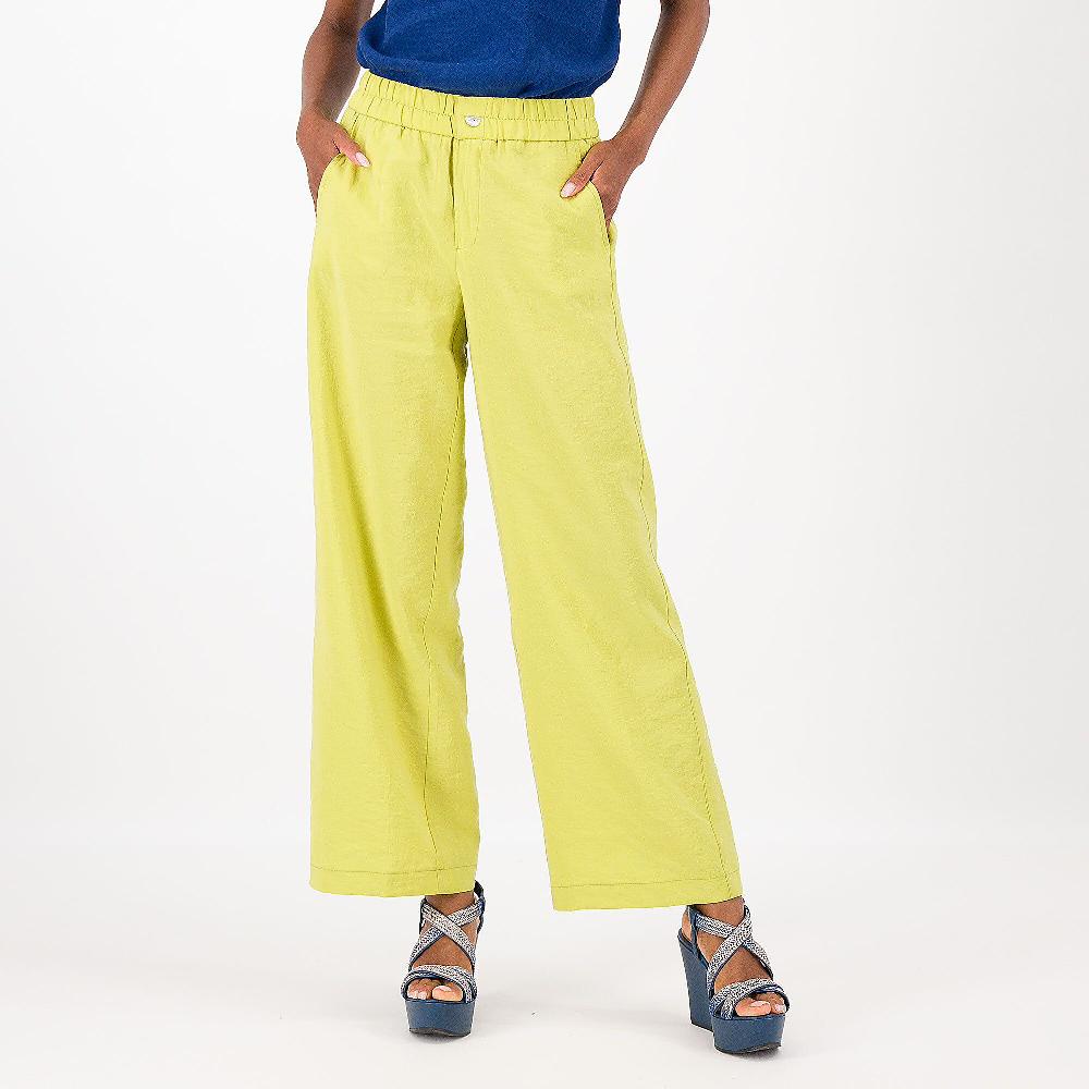 QVC EXTESA Pantaloni ampi in Lyocell con elastico in vita