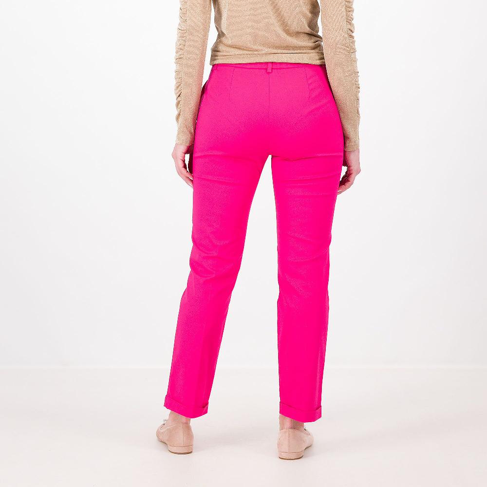 QVC EXTESA Pantaloni In Cotone A Sigaretta Con Risvolto Made In Italy