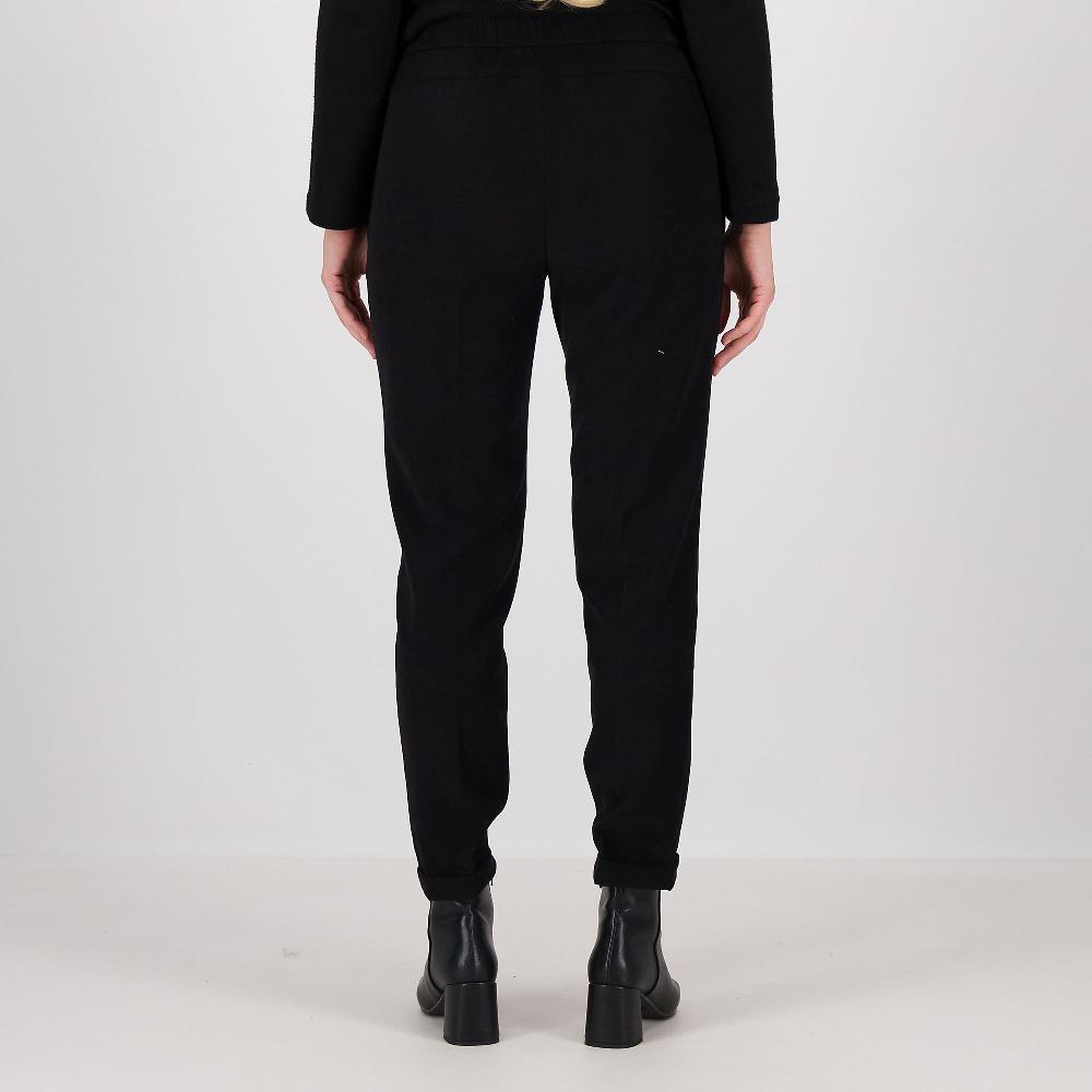 QVC EXTESA Pantaloni In Velluto Con Elastico In Vita E Balzina Al Fondo
