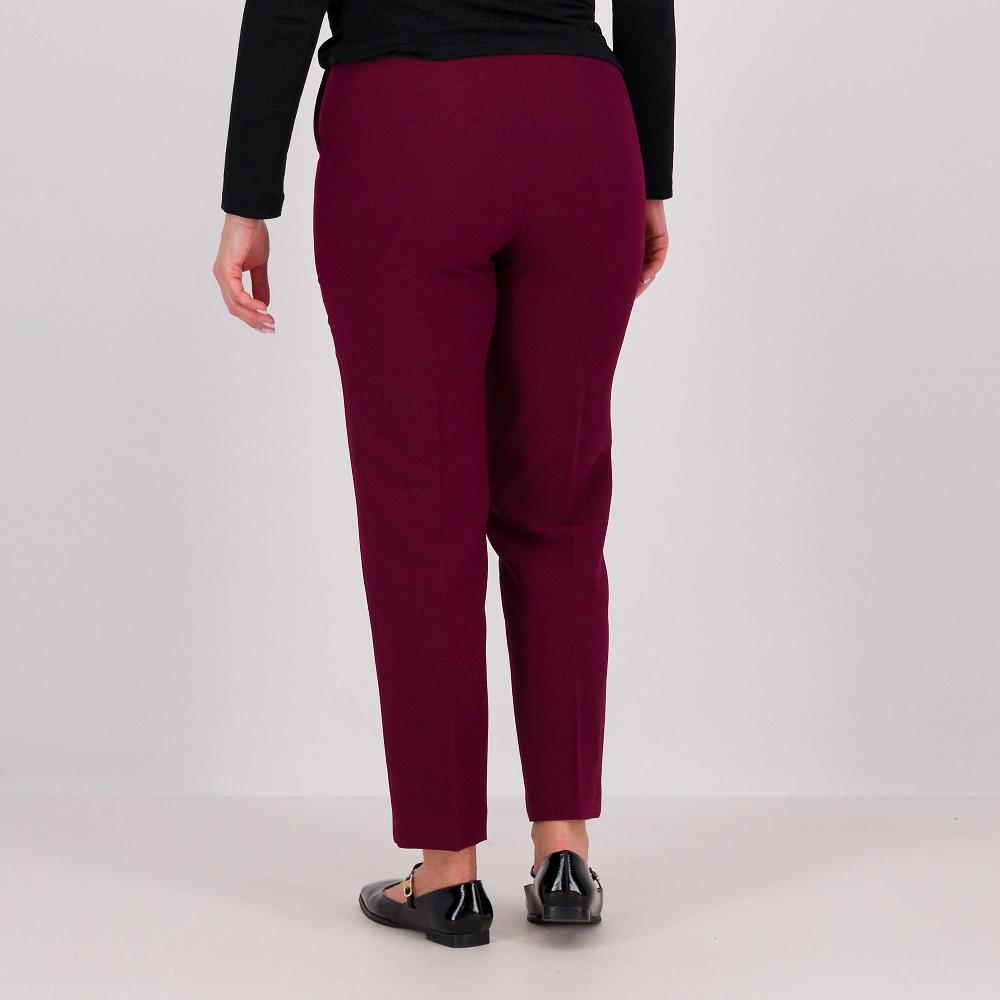 QVC EXTESA Pantaloni Tinta Unita Con Bottoni A Vista E Tasche