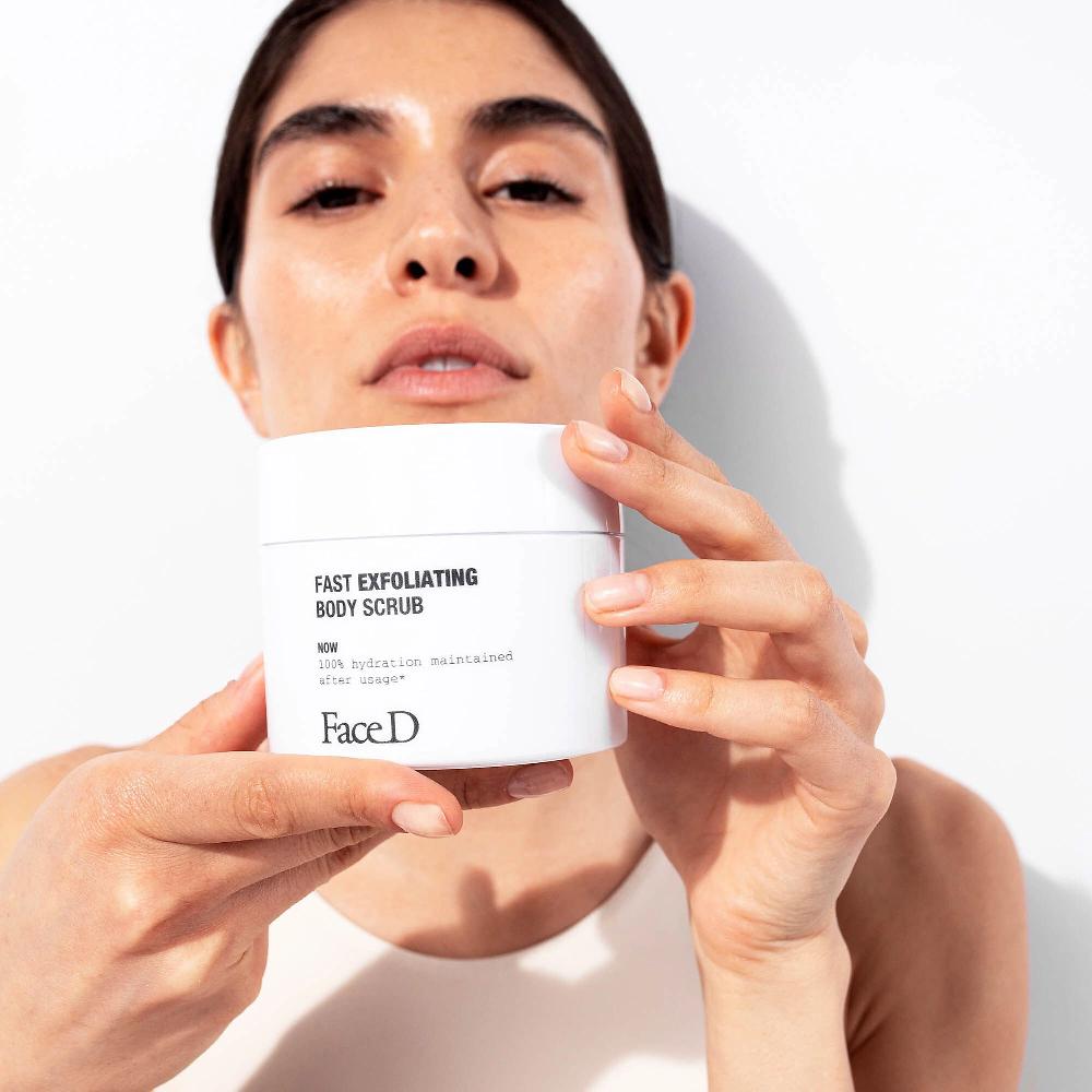 QVC Face-D Crema Corpo Idratante E Rassodante + Scrub Corpo