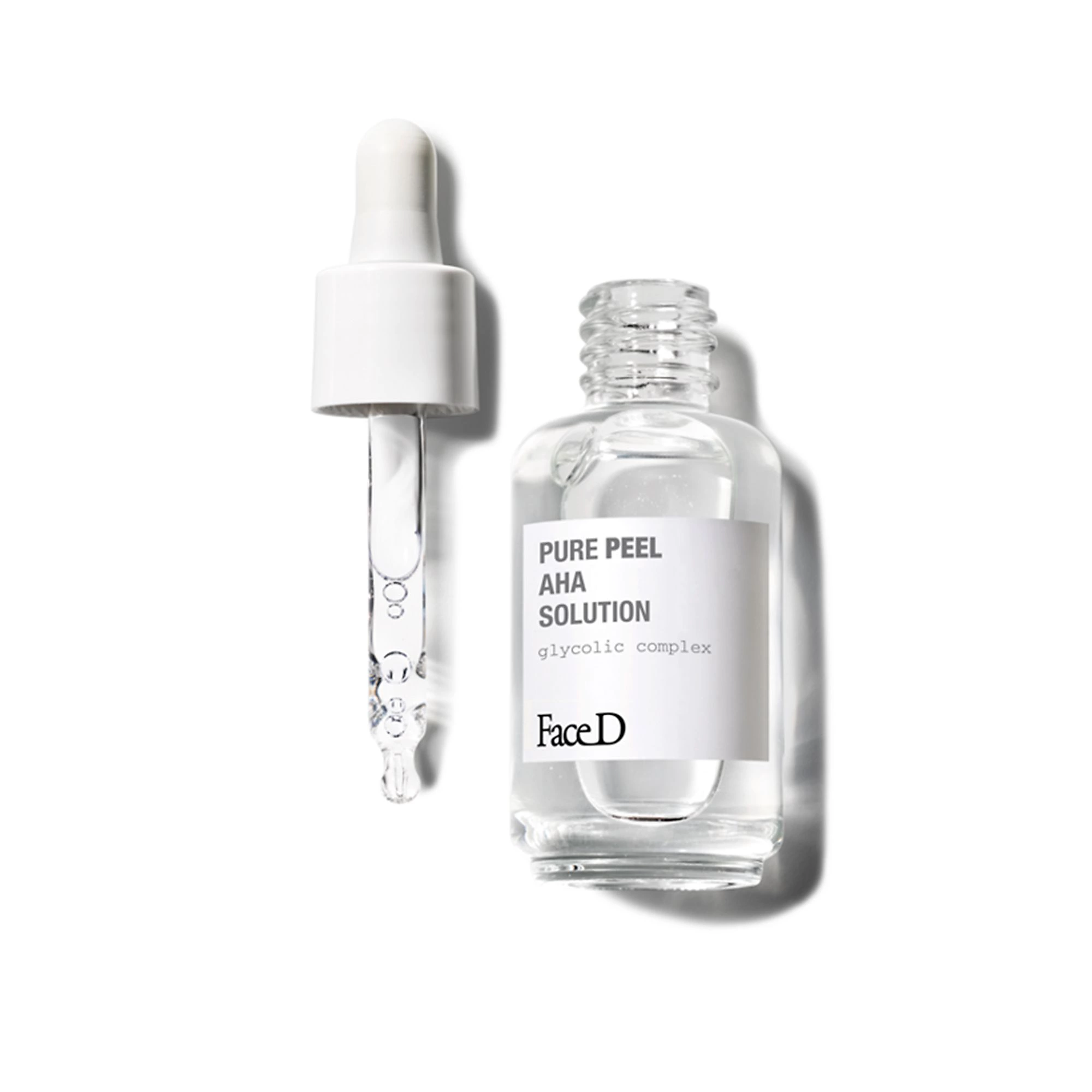 QVC Face-D Trattamento Cosmetico Pure Clear E Peeling Viso Con AHA