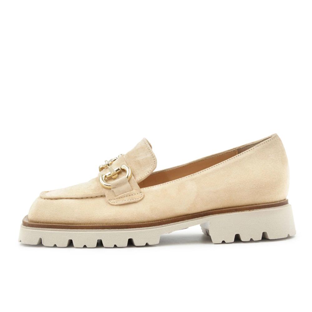 QVC FAIRE Mocassini In Pelle Con Morsetto E Tacco 3 Cm