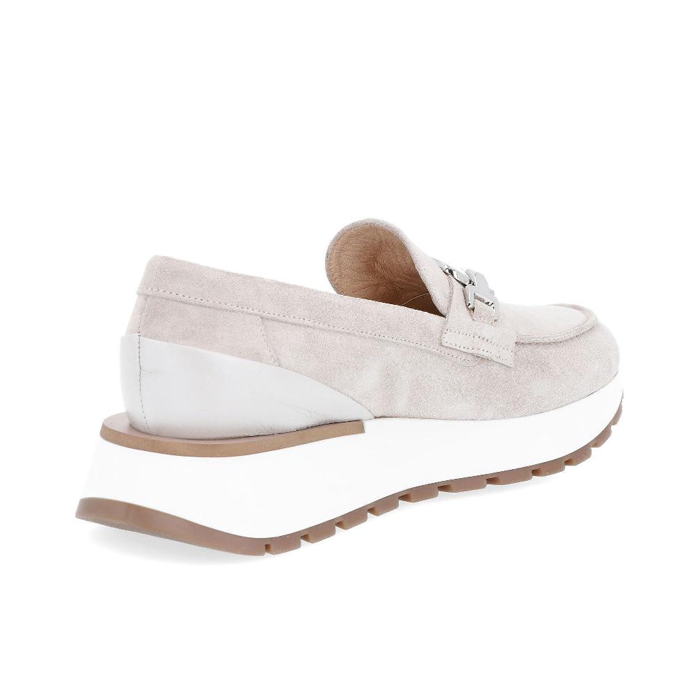 QVC FAIRE Mocassino In Pelle Con Morsetto E Zeppa 4 Cm