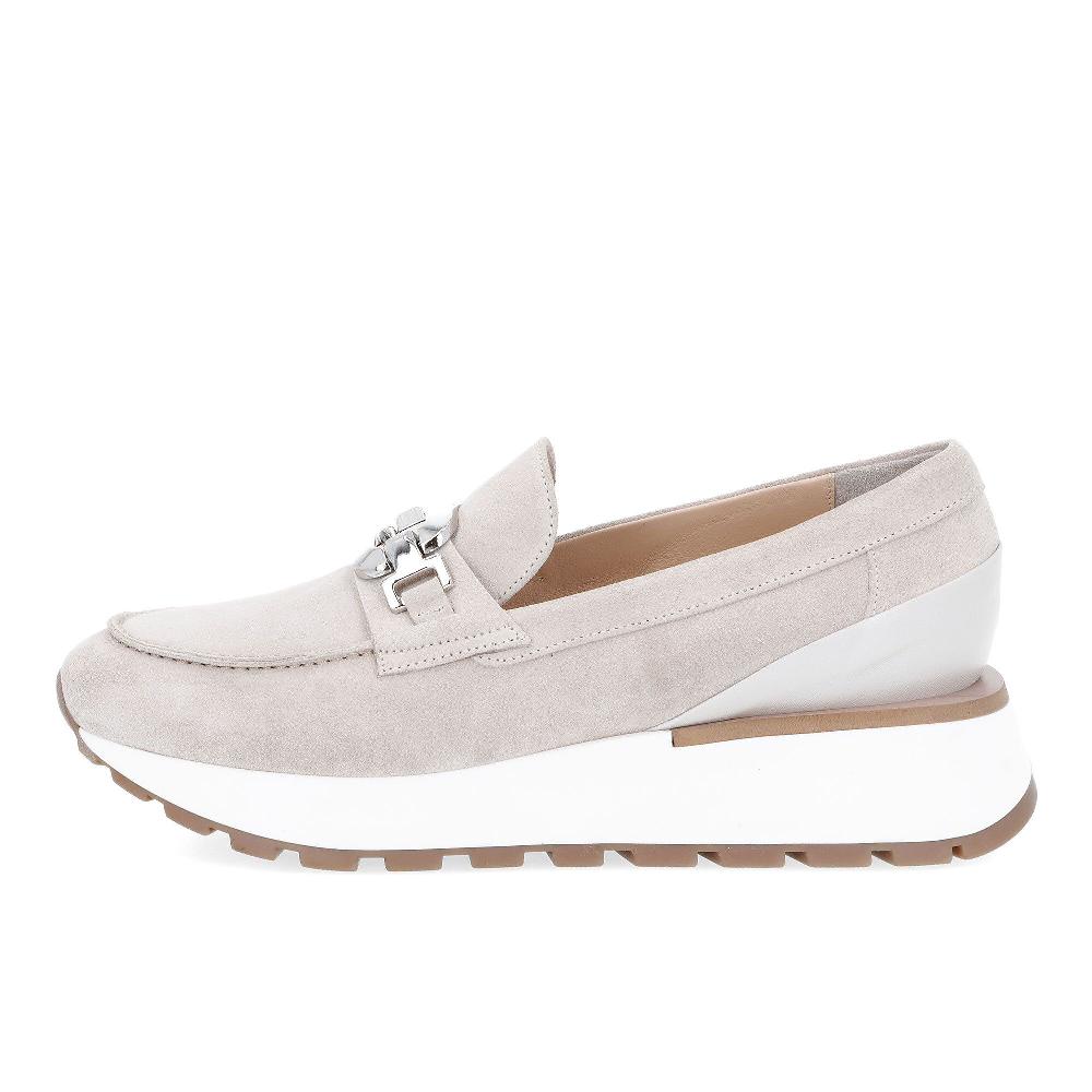 QVC FAIRE Mocassino In Pelle Con Morsetto E Zeppa 4 Cm