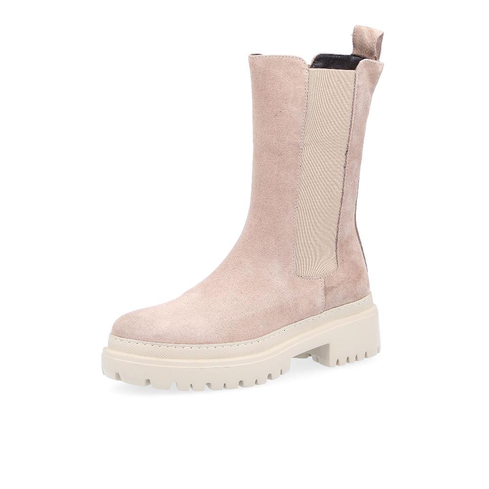 QVC FAIRE Stivaletti Beatles con inserti elastici e suola 4 cm