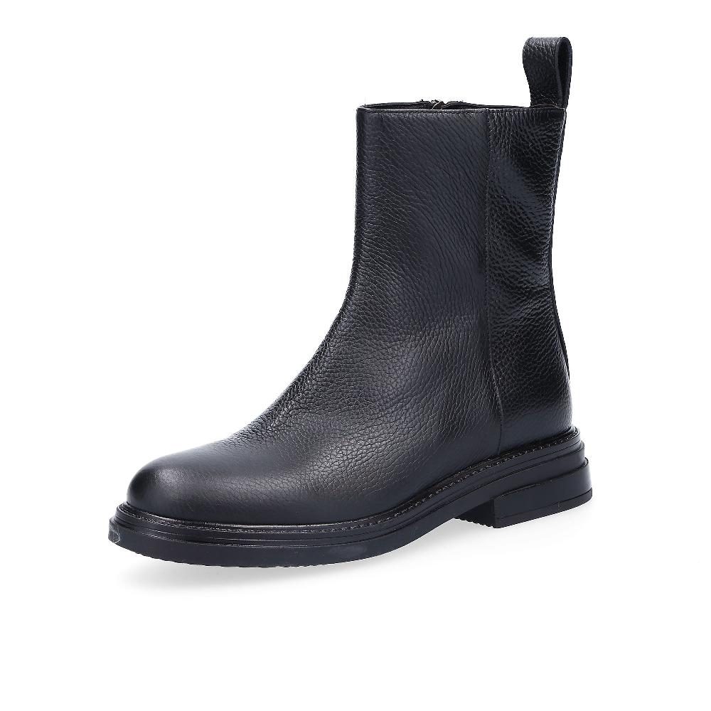 QVC FAIRE Stivaletti in pelle con soletta imbottita tacco 3 5cm