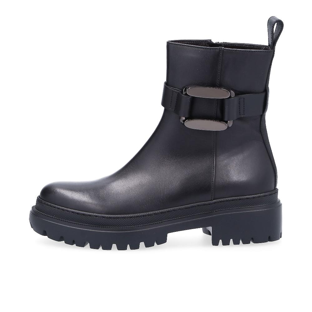 QVC Faire Stivaletti In Pelle Fascia Sul Gambale Tacco 5cm