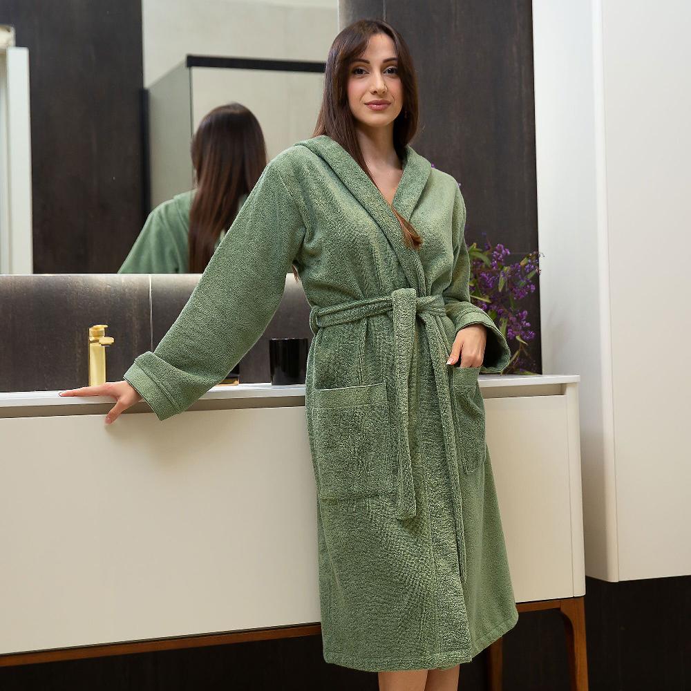 QVC Ferò Accappatoio Rugiada spugna 100% cotone low twist 450g/mq