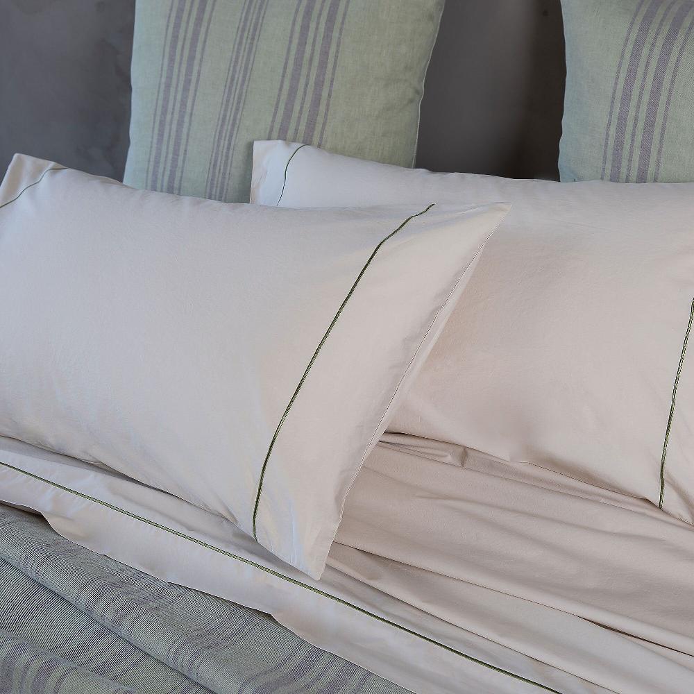 QVC Ferò Completo letto Marea matrimoniale 100% percalle con bourdon