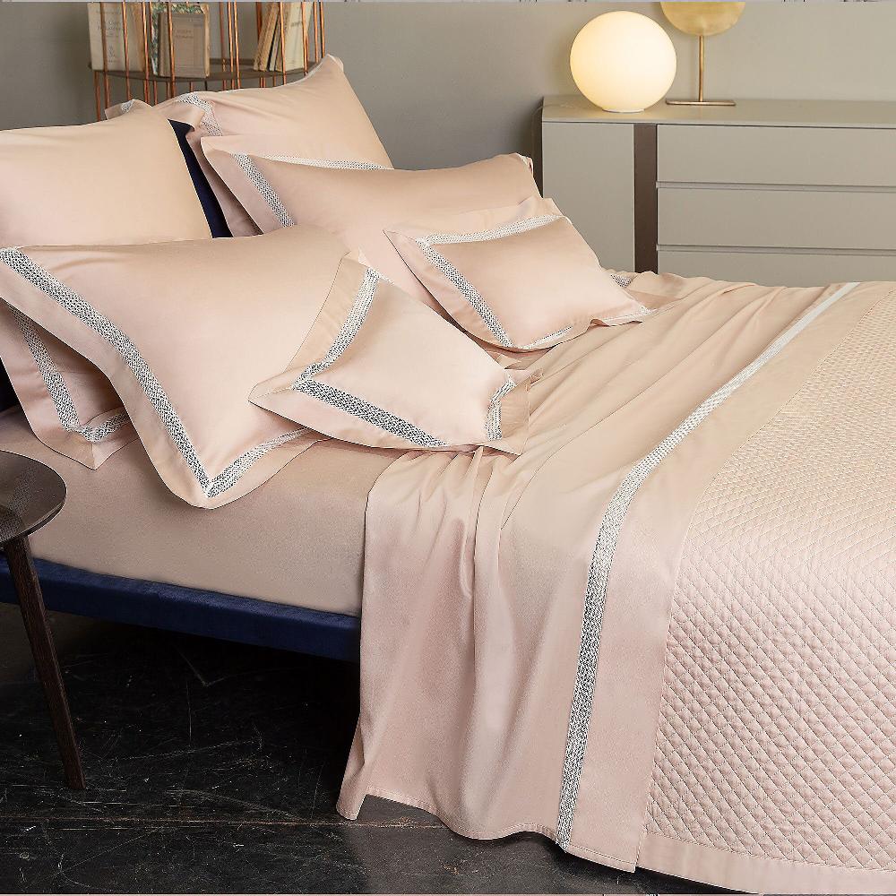 QVC Ferò Completo Letto Matrimoniale Athena Raso Di Cotone 300TC