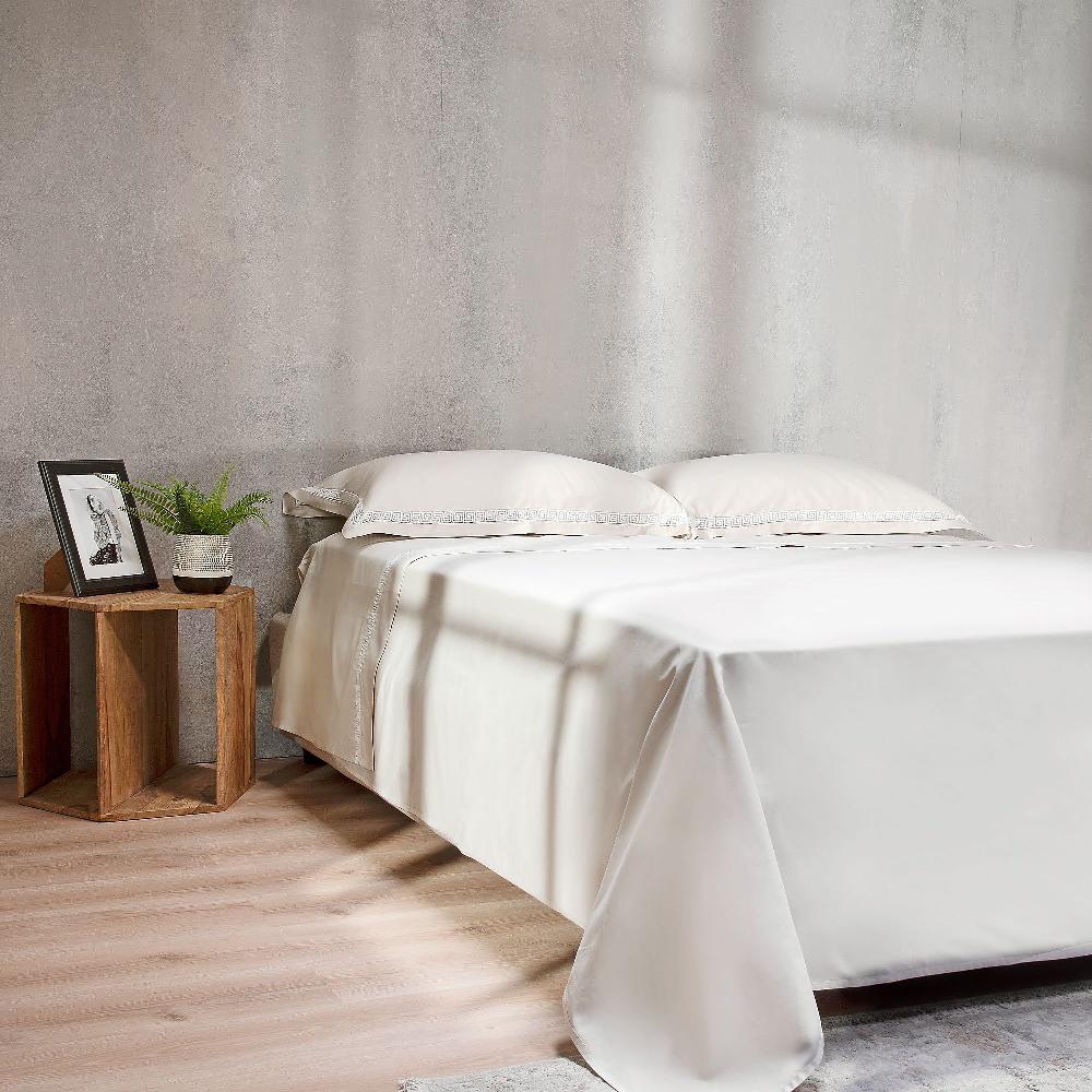 QVC Ferò Completo Letto Matrimoniale Poesia In Raso Con Pizzo