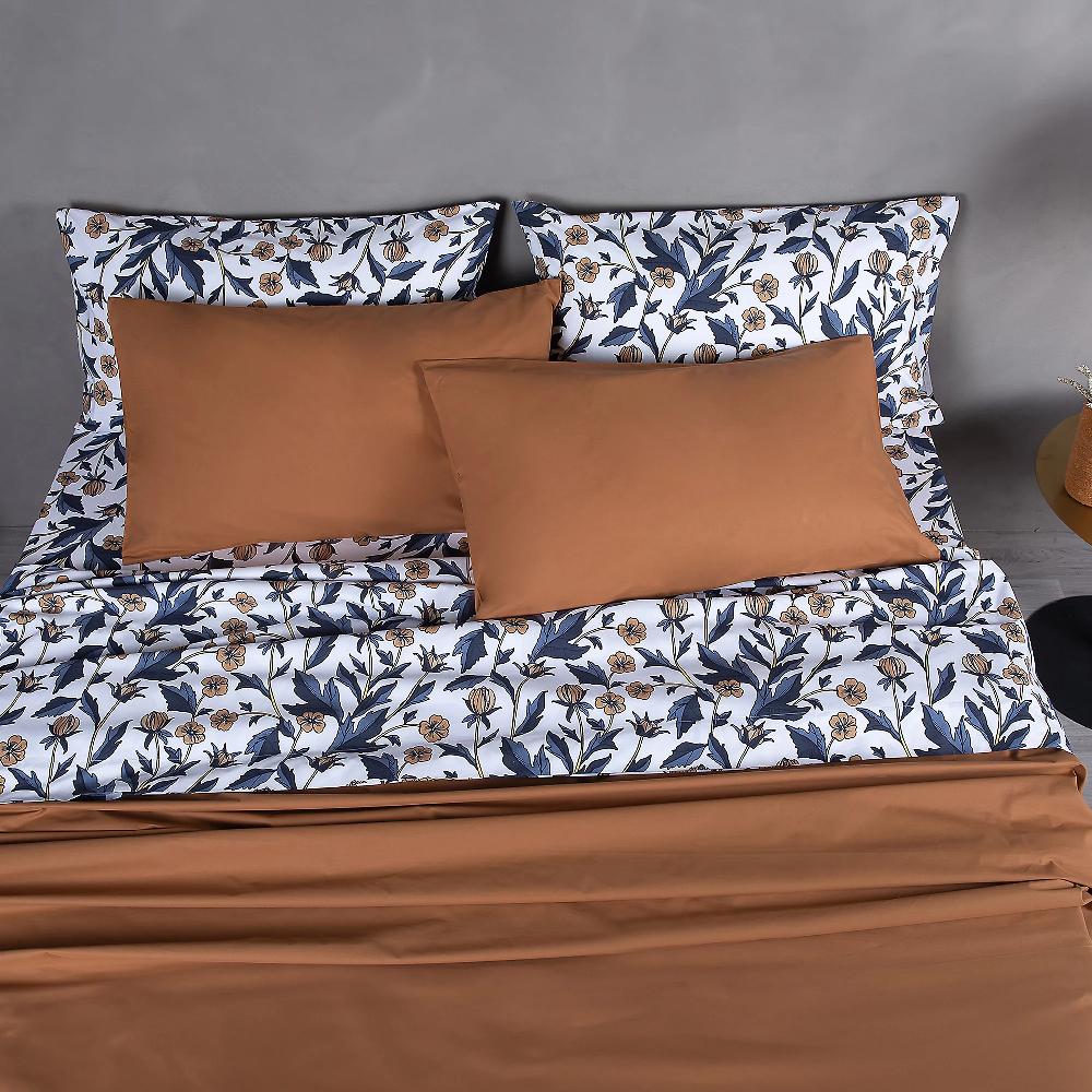 QVC Ferò Completo Letto Organic 100% Percalle Organico