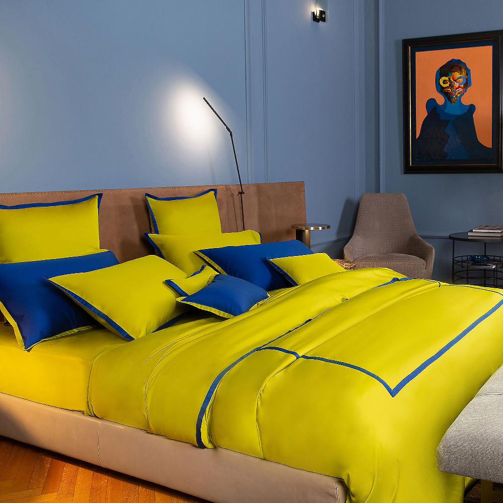 QVC Ferò Completo Letto Poseidone 100% Raso Di Cotone 300TC
