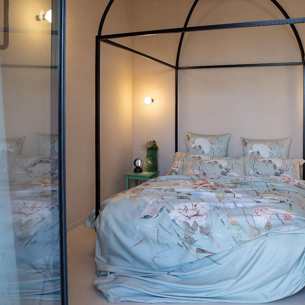 QVC Ferò Completo Letto Serena Stampa Digitale Raso Di Cotone 300TC