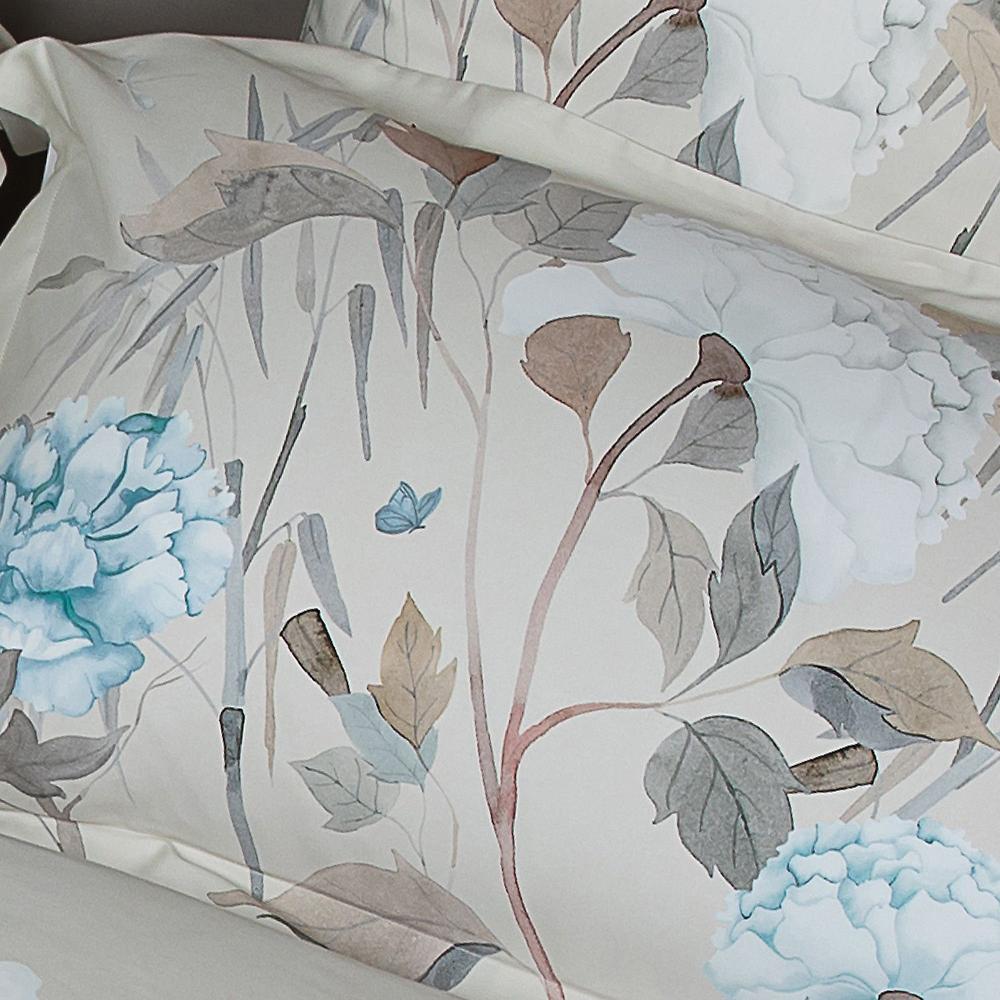 QVC Ferò Completo Letto Serena Stampa Digitale Raso Di Cotone 300TC