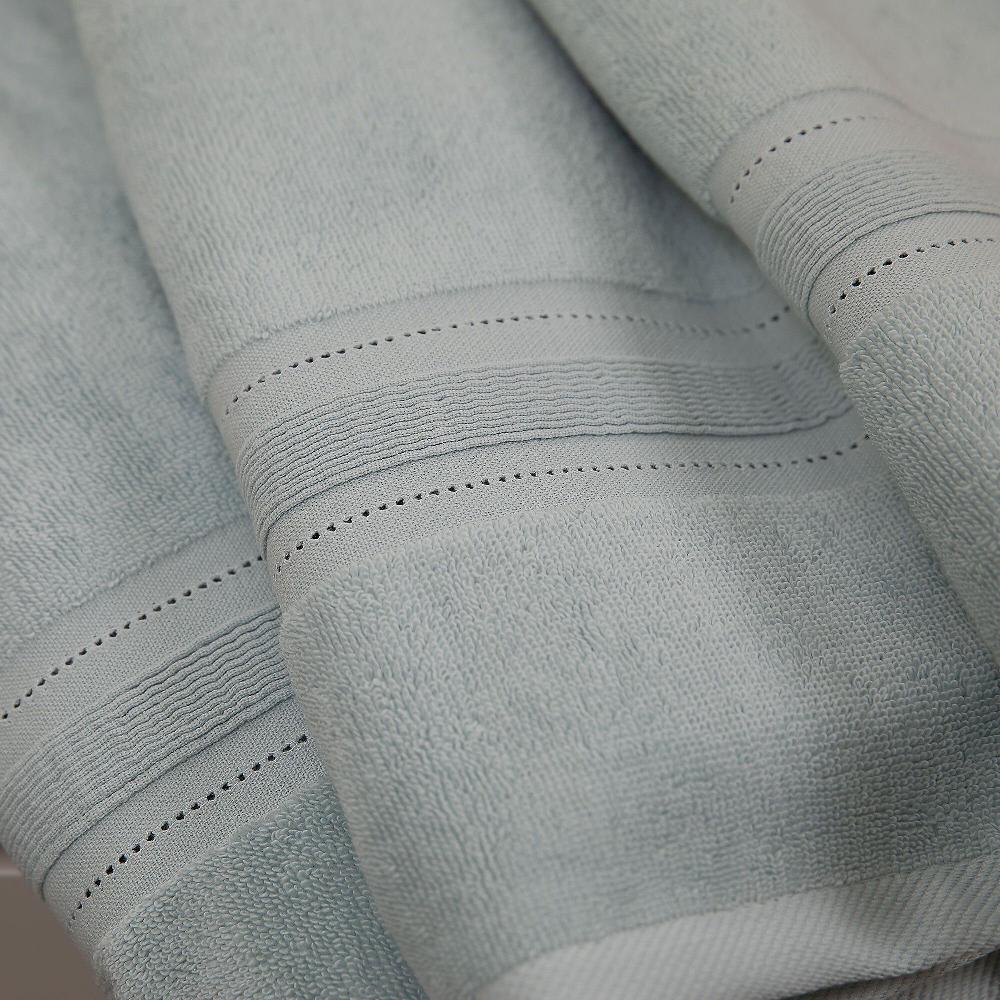 QVC Ferò Coppia Asciugamani Viso+ospite Platinum 550g/mq Bordo Ajour