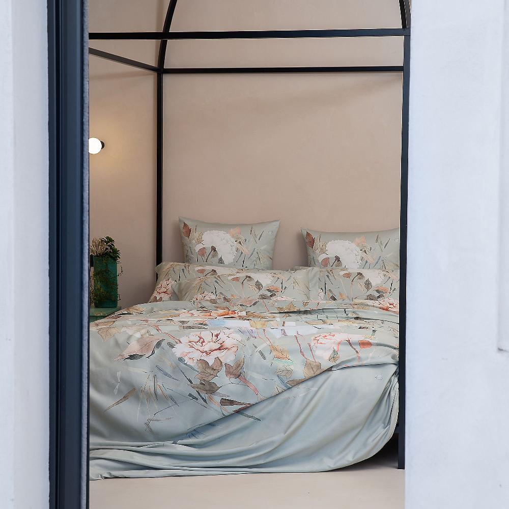 QVC Ferò Copripiumino Serena Stampa Digitale Raso Di Cotone 300TC