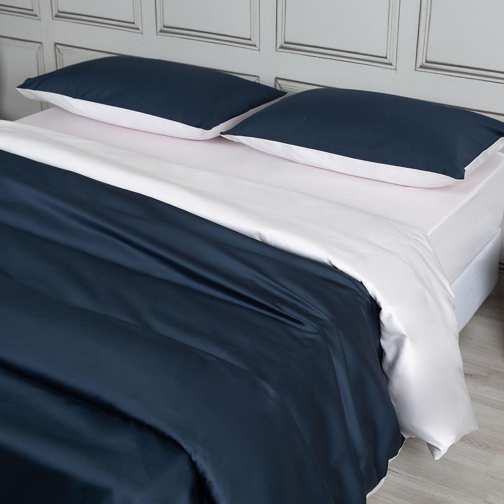 QVC Ferò Easy Chic Parure Copripiumino Double Face In Raso