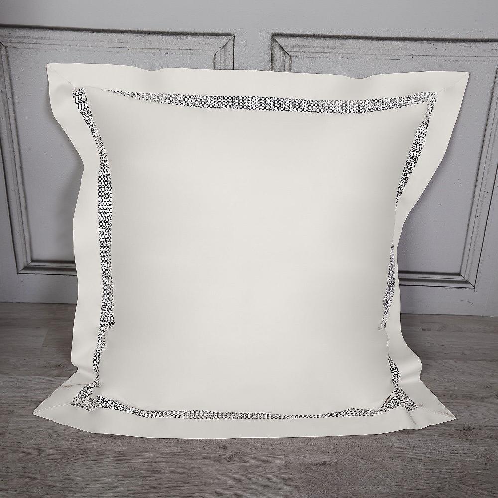 QVC Ferò Federa arredo Athena 65x65cm raso di cotone 300TC